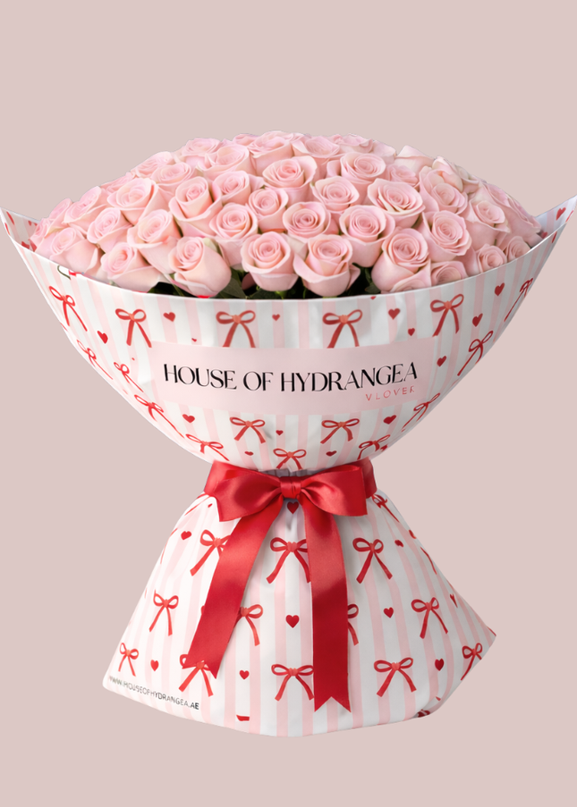 100 Roses Pink