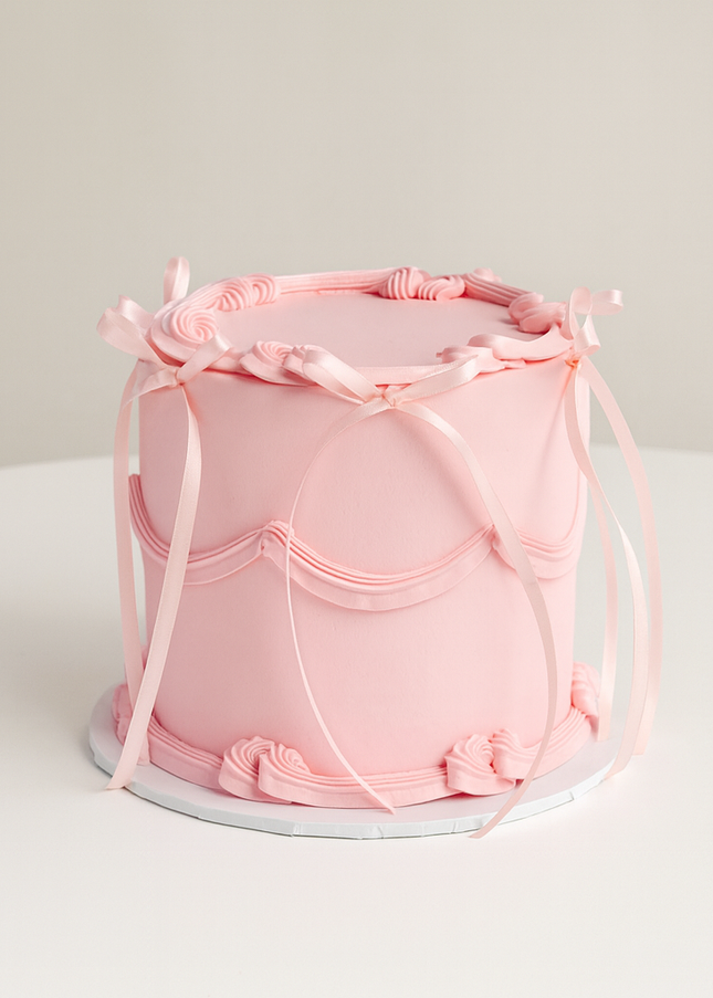 PINK VANILLA CAKE- PERSONALISE