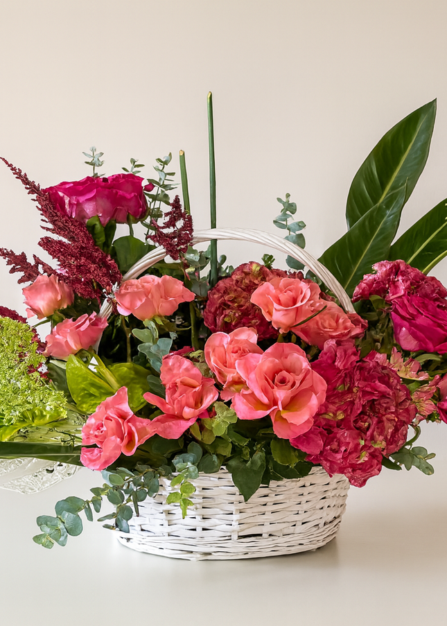Premium Tropical Basket Flowers| Best Online Florist for  in Dubai