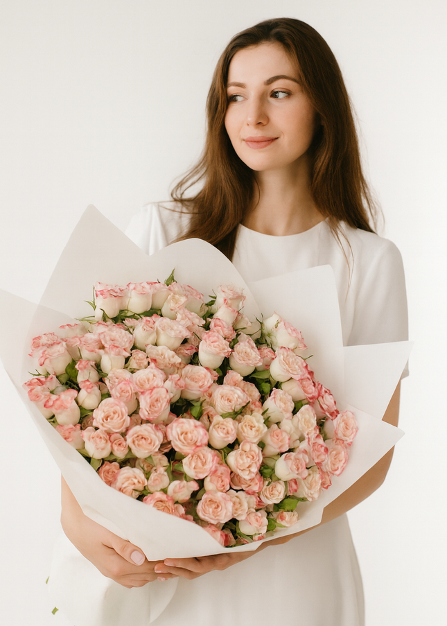 Premium Pink Petit  Pink Roses – Best flower delivery