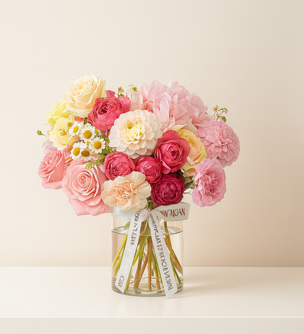 VANILLIA VASE FLOWER – Fresh flowers
