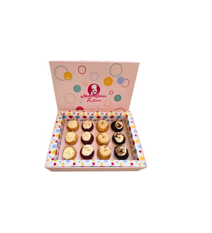 MISTER BAKER 12 MINI CUPCAKES
