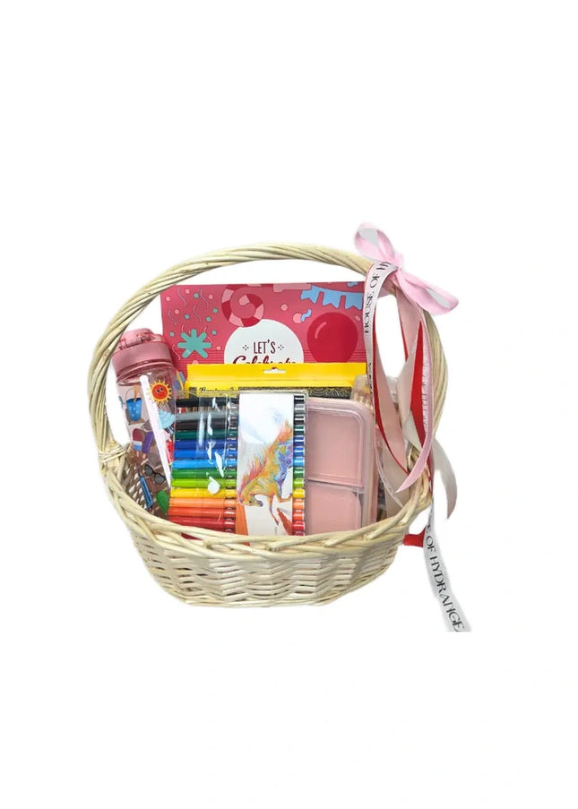 PINK BACK TO SCHOOL HAMPER