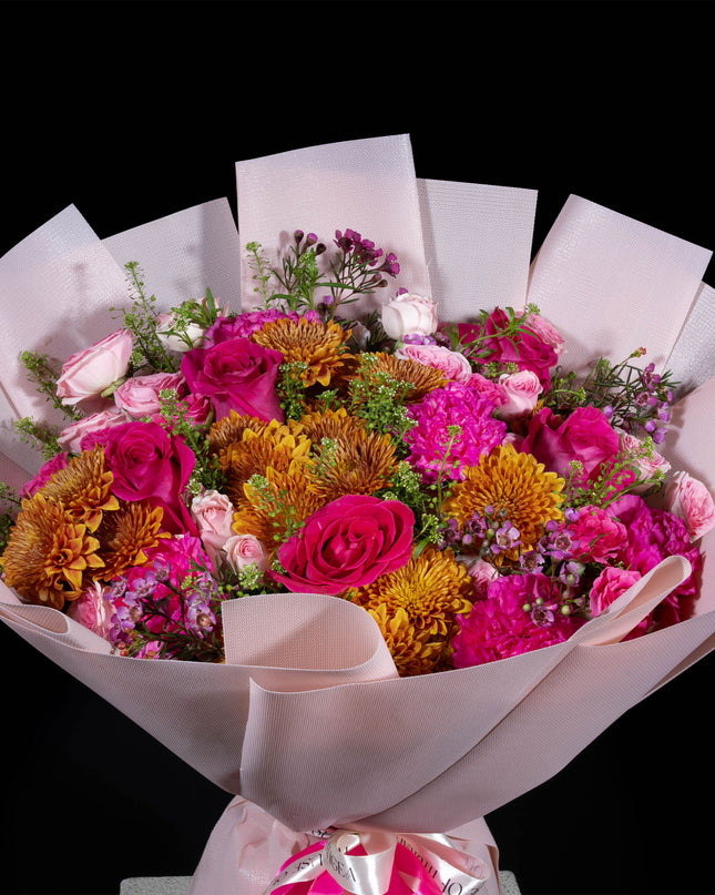 Pretty pink flower Luxury bouquet