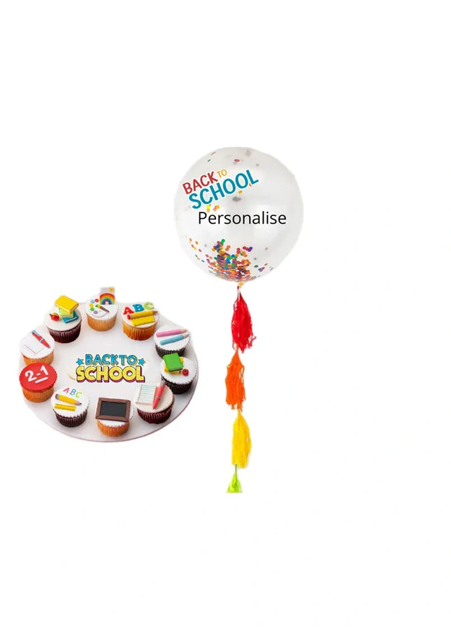 RAINBOW CUPCAKE BOARD