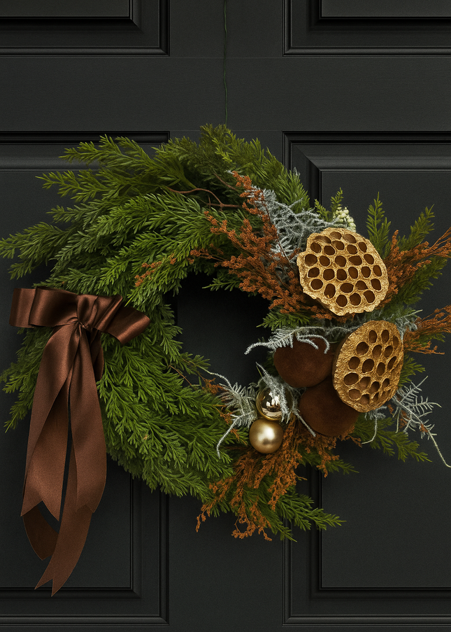 WINTER WONDERLAND CHRISTMAS WREATH