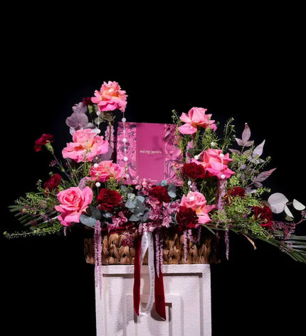 Basket Garden in Molton Brown Pastel Flowers Gift Basket Flowers Online Dubai