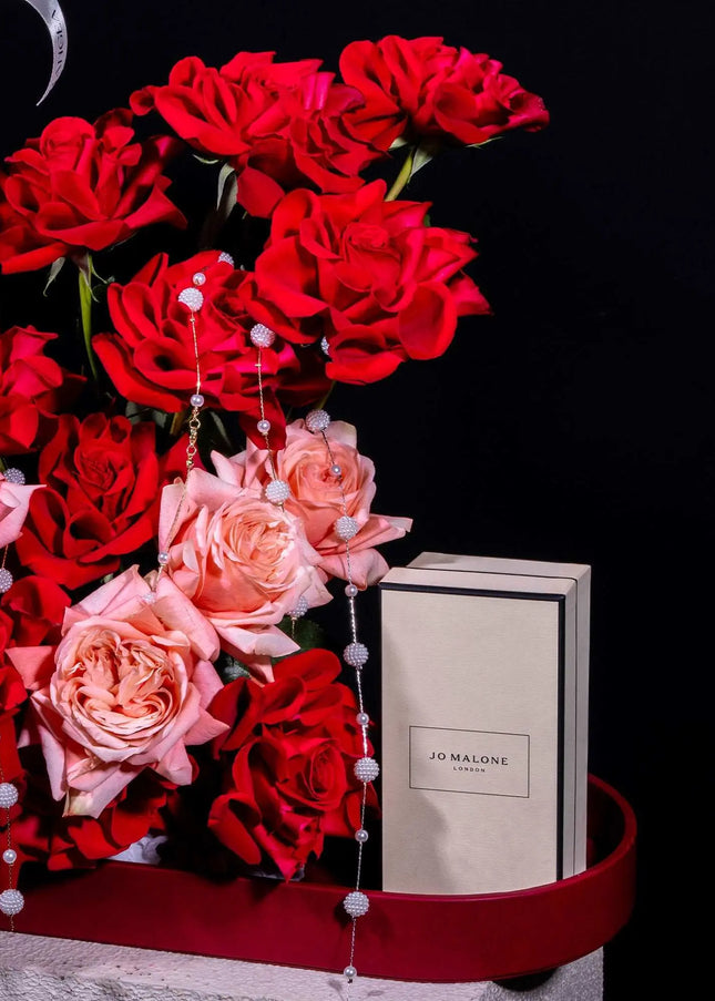 buy red roses bouquet dubai online
