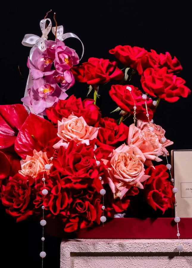buy red roses bouquet dubai online