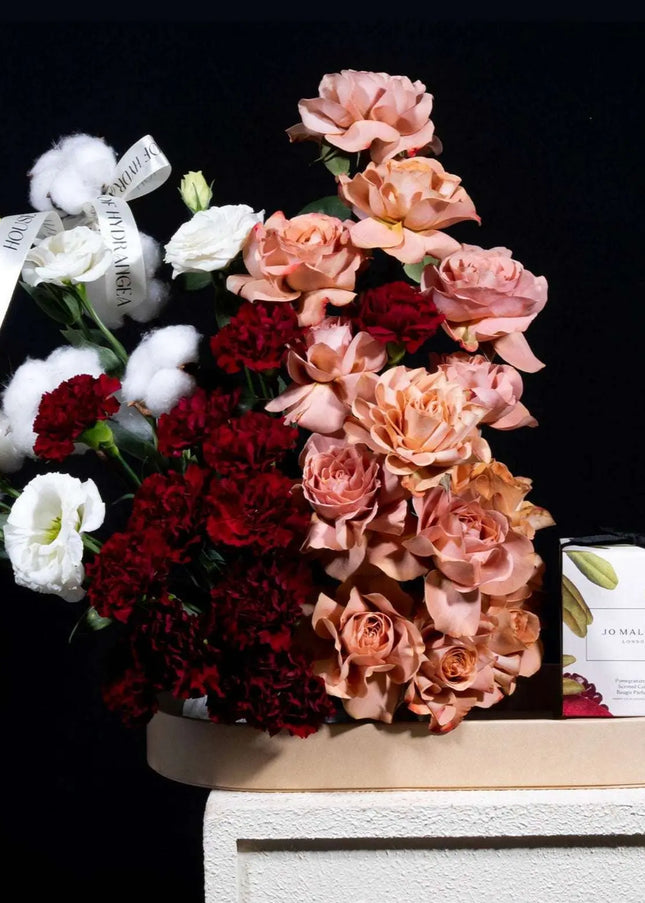 cappuccino roses flowers jo malone florist online dubai