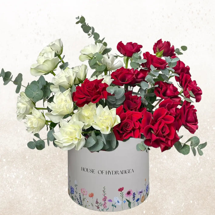 cherry dark red velvet roses white flower shop online order