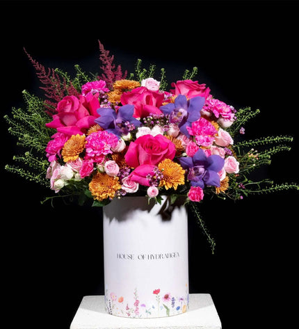 garden of dreams flowers peach pink roses dubai