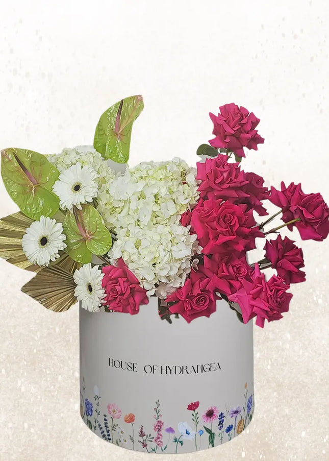 keylime white hydrangeas gift flowers