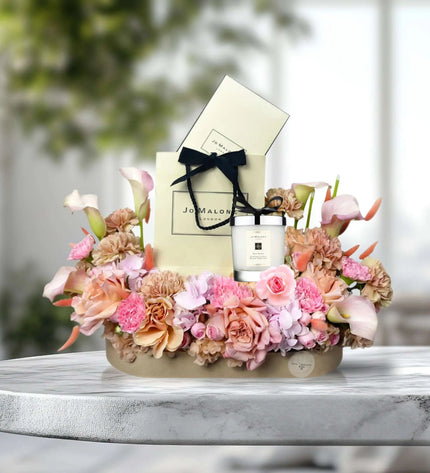 pomegranate noir pink roses flowers buy flowers dubai