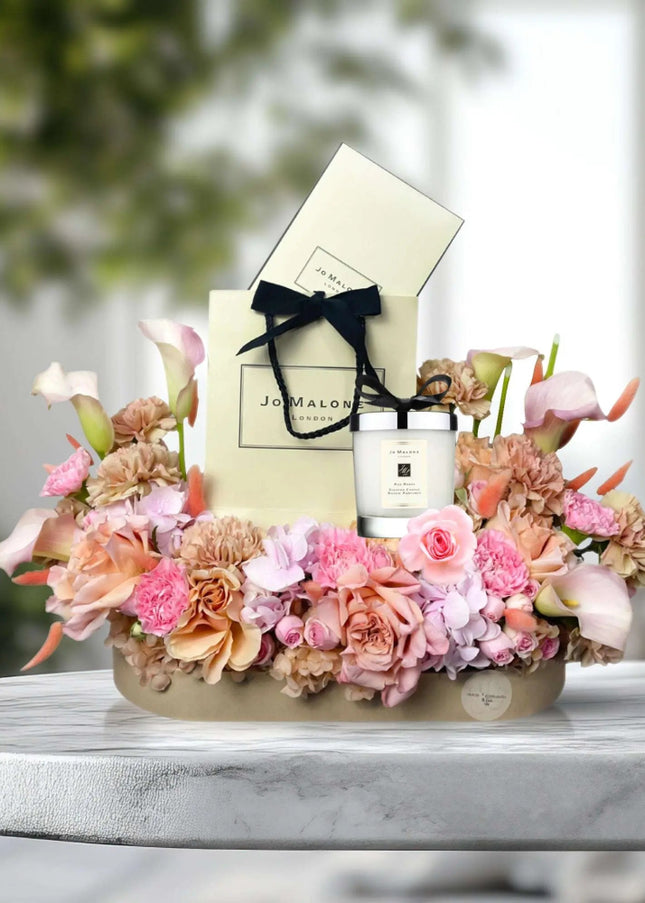 pomegranate noir pink roses flowers buy flowers dubai