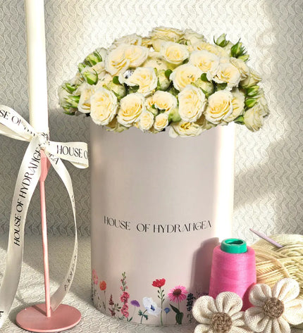 Premium Luxury Lemon Roses Lemon Flowers Box | Online Flower Store