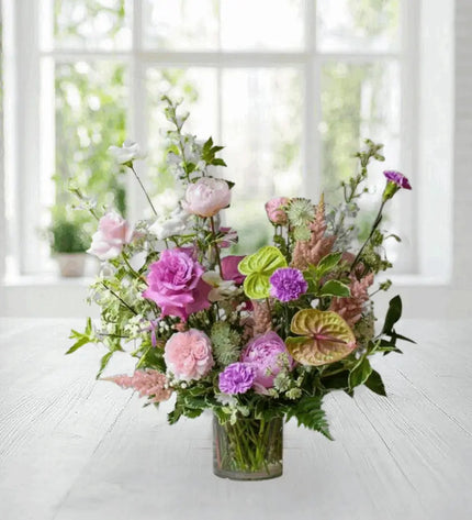 Victoria Roses Flowers  Pink & Mixed Tones  Gift Flowers Dubai